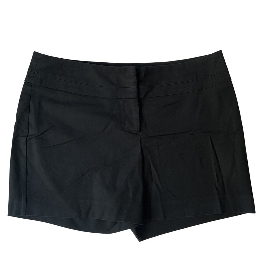 Apt. 9 Essentials Women Shorts Size 12 Black Dress Shorts 6” Inseam & 35” Waist